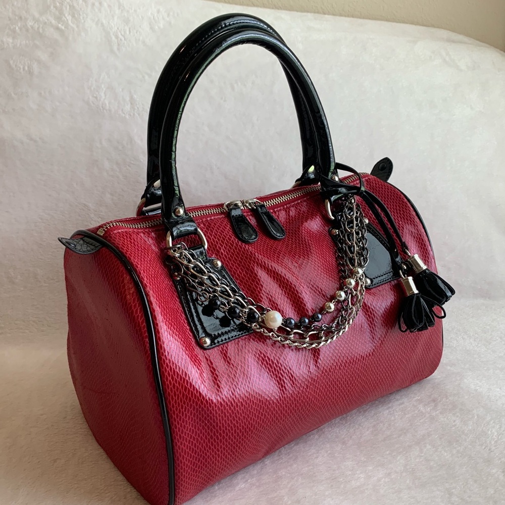 White House | Black Market Red Handbag